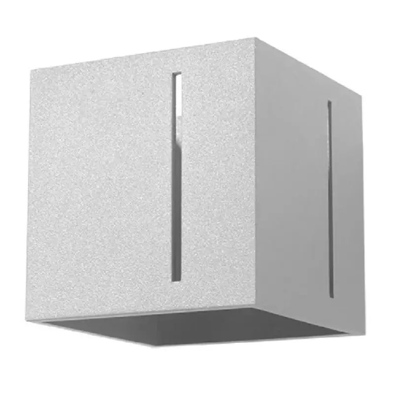 PIXAR G9 LED fali lámpa Up Down Cube szürke SOLLUX Árcsökkenés