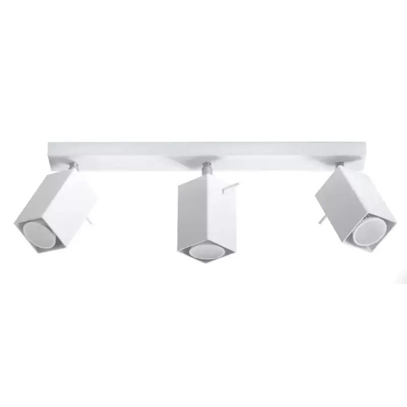 MERIDA mennyezeti lámpa 3xGU10 reflektoros mozgatható halogén lámpatest 45cm fehér SOLLUX Outlet