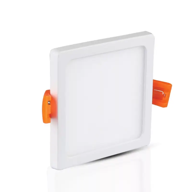 LED panel Süllyesztett 8W 3000K SLIM Négyzet VT-888 V-TAC Akciós ár