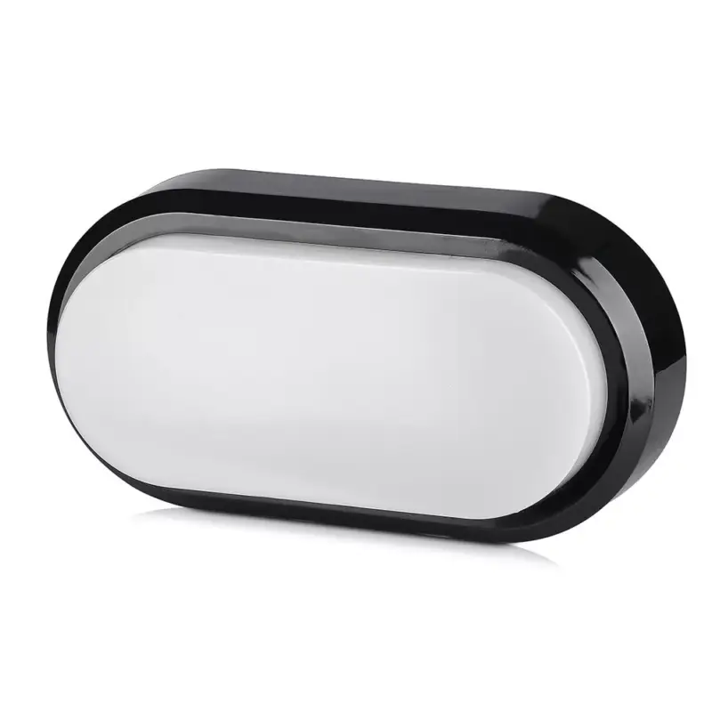 Újdonság LED mennyezeti lámpa 8W 3000K 560lm ovális fekete VT-8038 V-TAC