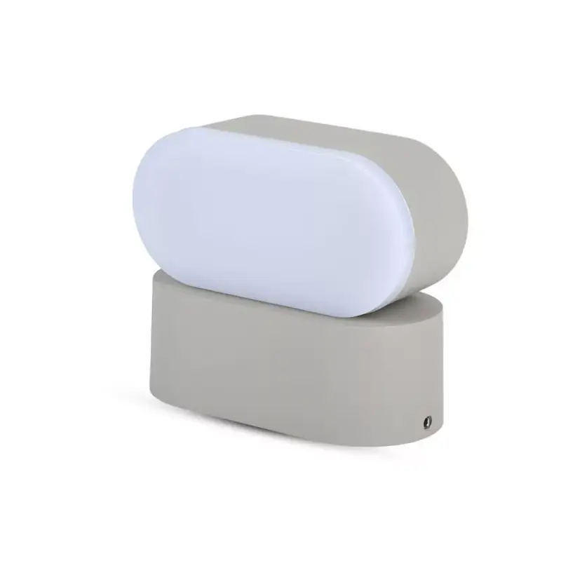Vedd meg most LED fali lámpa 6W 3000K IP65 350°-ban forgatható Egyszürke VT-816 V-TAC
