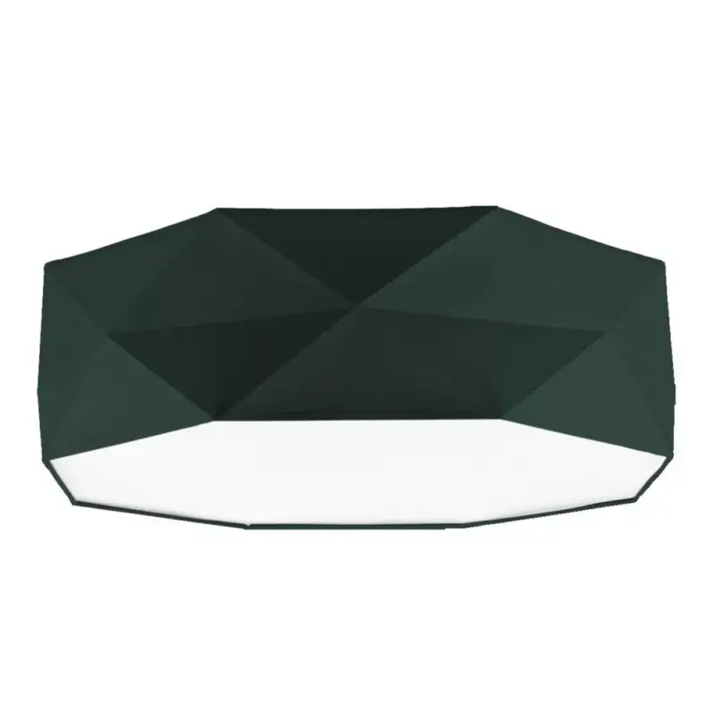Mennyezeti lámpa lámpatest KANTOOR Kerek zöld-fehér 52cm 15W 4xE27 1078 TK Világítás Kedvezmény