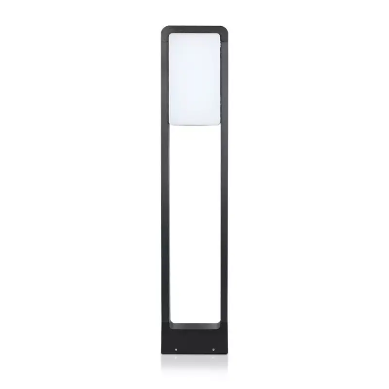 Azonnal elérhető Kerti oszloplámpa 10W 6400K IP65 fekete Samsung Chip VT-33 V-TAC