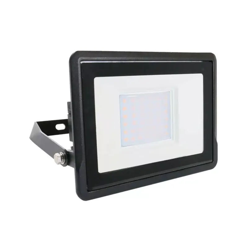 LED reflektor 30W 2340lm 4000K IP65 fekete Samsung VT-138 V-TAC chippel Szezonális akció
