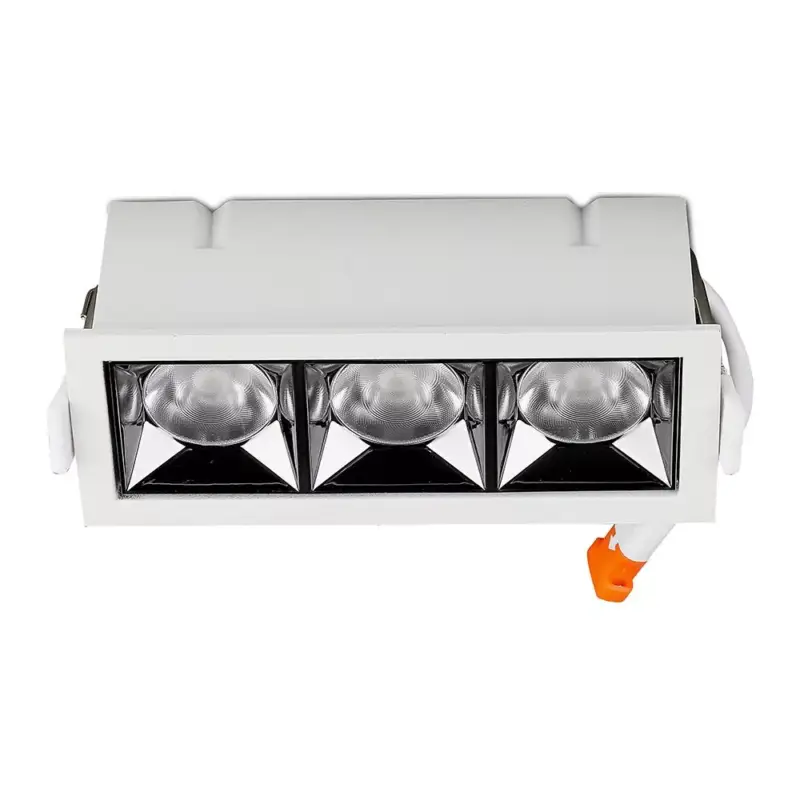 Szuper akció LED Spot süllyesztett lámpatest 12W 4000K Fix SMD SAMSUNG CHIP 12'D VT-2-12 V-TAC