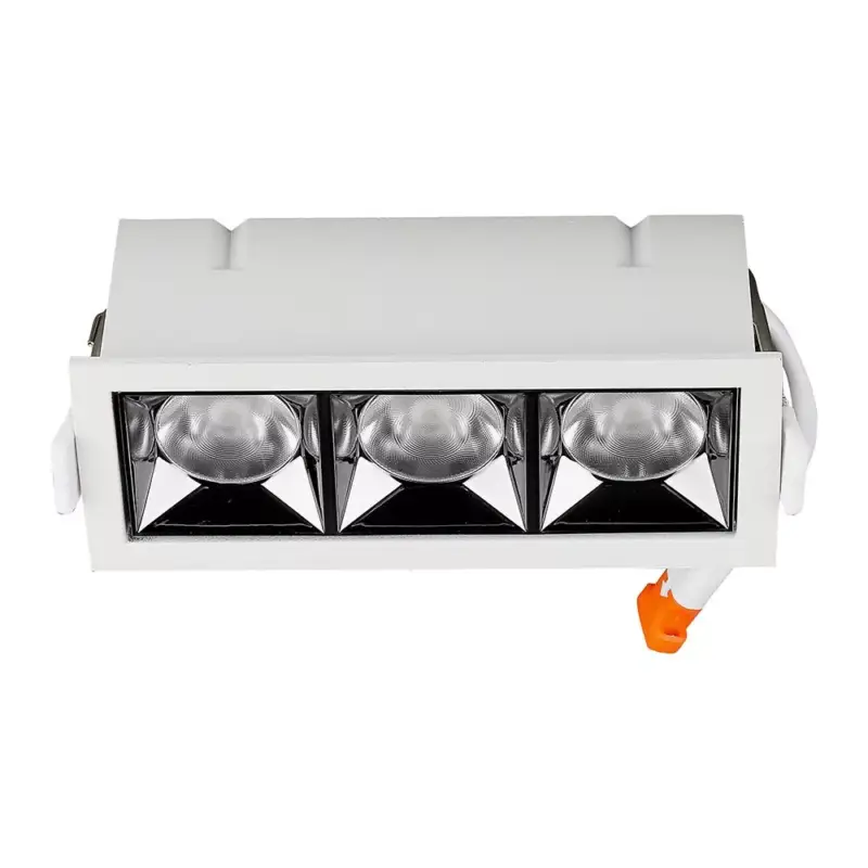 Csak ma LED Spot süllyesztett lámpatest 12W 5700K Fix SMD SAMSUNG CHIP 38'D VT-2-12 V-TAC