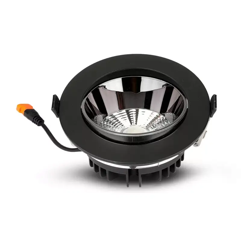 LED Spot süllyesztett lámpatest 30W 3000K dönthető COB SAMSUNG CHIP - 5 év garancia VT-2-33 V-TAC Gyors kiszállítás
