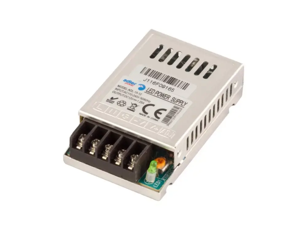 Moduláris LED tápegység 12V 15W 1.25A ADL-15-12 ADLER Gyors kiszállítás