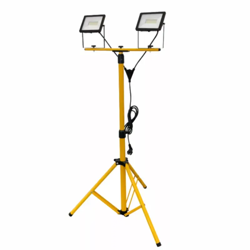 HALOGÉN LED reflektor Munkalámpa állványon 2x 50W 4000K Alacsony ár