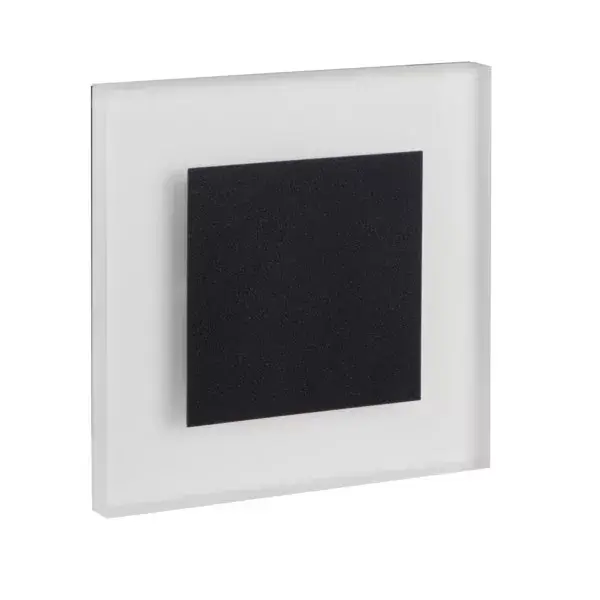 Dekoratív LED lépcsőlámpa APUS fekete 0.8W 13lm 3000K meleg 12V Kanlux Utolsó esély