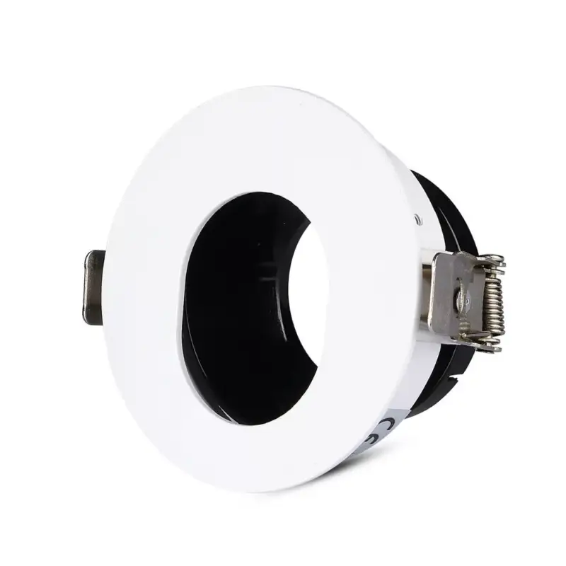Gyors szállítás Mennyezeti lámpatest süllyesztve GU10 kerek fehér/fekete VT-874 V-TAC