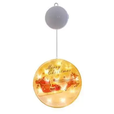 LED medál hóemberrel 3xAAA 14cm 2700K Karácsonyi LVT Bestseller