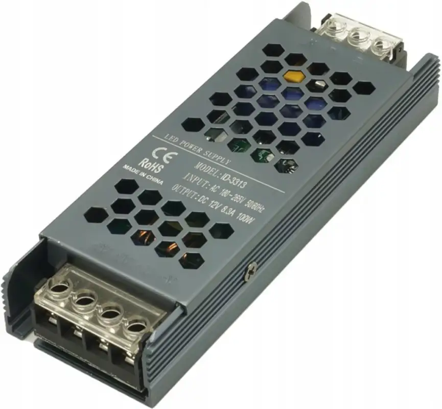 Vedd meg most Állandó feszültségű moduláris tápegység 100 W 12 V 8,3 A DC SLIM