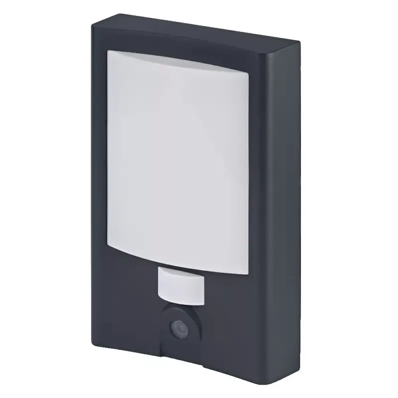 Rendeld meg most LED-es kerti lámpa világító házszámú fali lámpa 22W 3000K meleg IP44 SMART+ WiFi kamerával mozgás és szürkület érzékelővel szabályozható LEDVANCE
