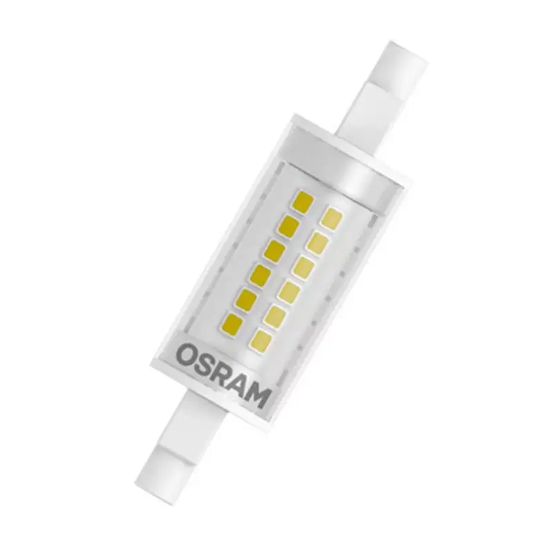 Csak ma LED izzó R7s 78mm 7W 806lm 2700K Meleg 300° OSRAM
