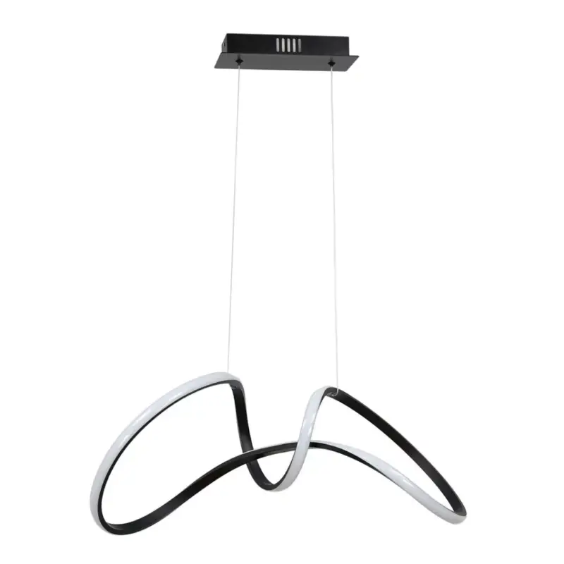 Vedd meg most TESORO fekete 48W LED Milagro mennyezeti lámpa