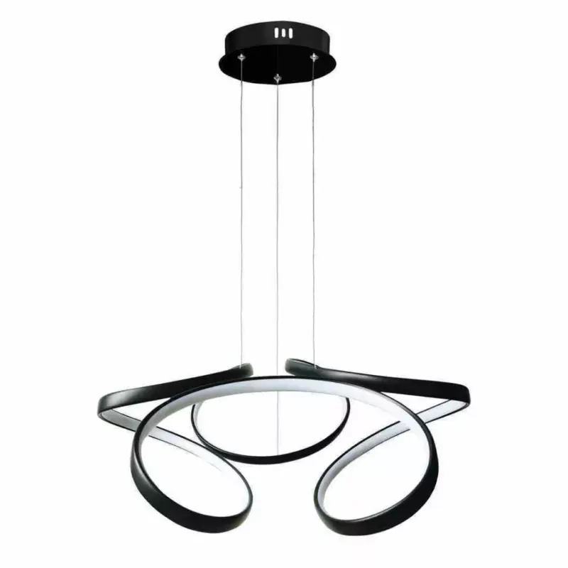 Legkelendőbb CRAFT fekete 46W LED Milagro mennyezeti lámpa