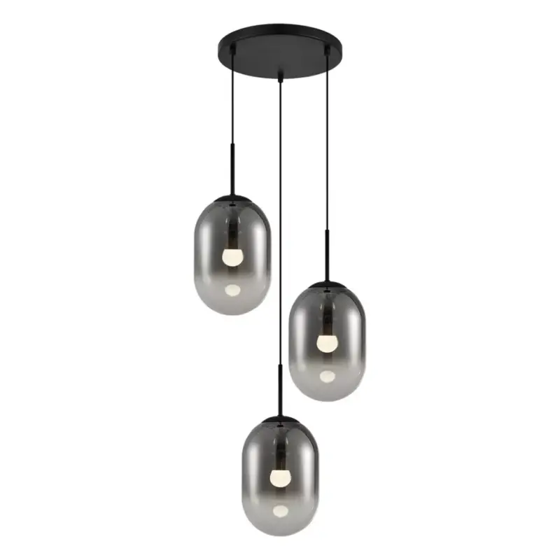 ALIAS fekete mennyezeti lámpa 3xE14 Milagro közelében Árcsökkenés