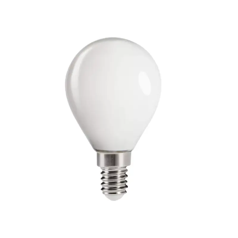 Legnépszerűbb LED izzó XLED G45 Sphere E14 4,5W 470lm 2700K melegszálas tejszerű KANLUX
