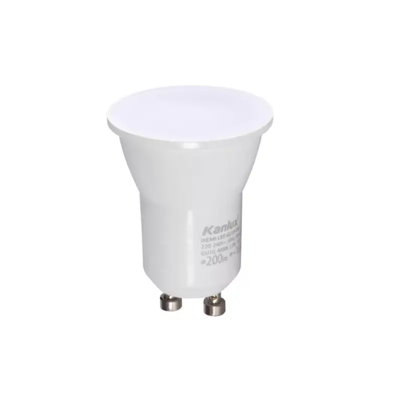 Kedvezmény LED izzó REMI GU10 2.2W 180lm 3000K Meleg KANLUX