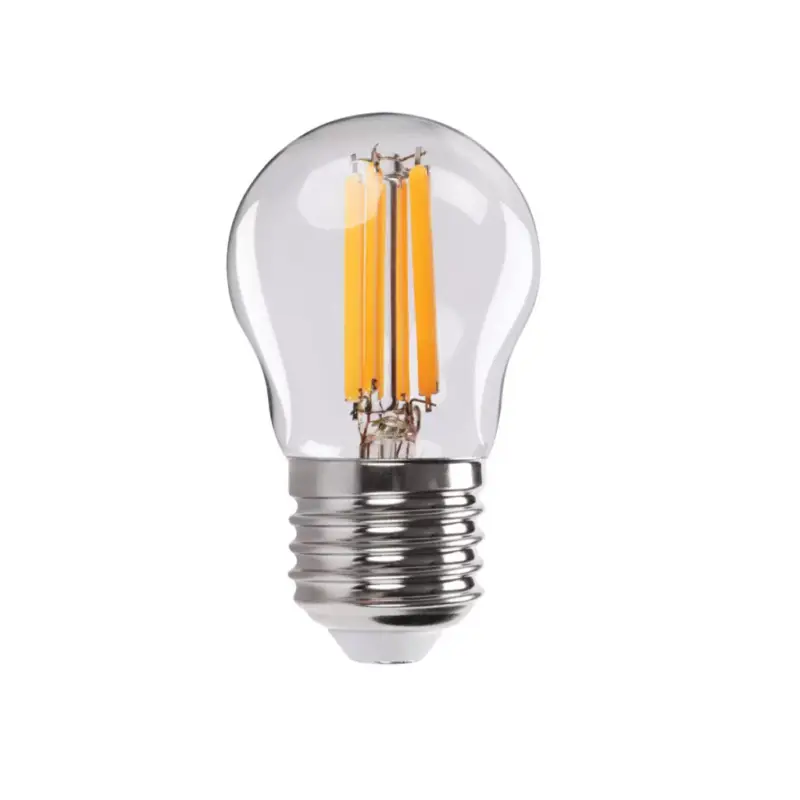 Prémium LED izzó XLED Sphere E27 G45 6W 806lm 2700K meleg izzószál KANLUX