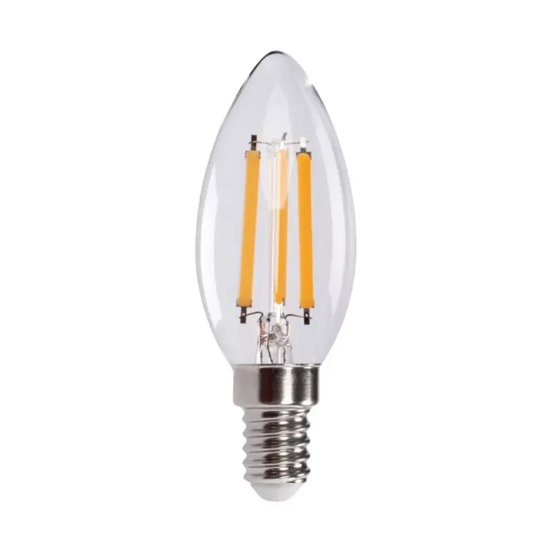 LED izzó XLEDIM GYERTYA E14 C35 5.9W 806lm 2700K meleg izzószál KANLUX Utolsó esély