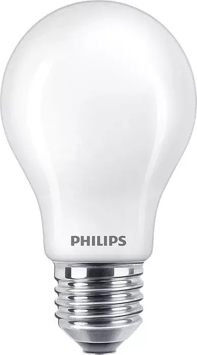 LED izzó E27 A60 8,5W = 75W 1055lm 2700K meleg izzószálas tejszerű PHILIPS Akció