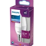 LED gyertyakörte E14 B35 4.9W = 40W 470lm 6500K Cold PHILIPS Nézd meg most