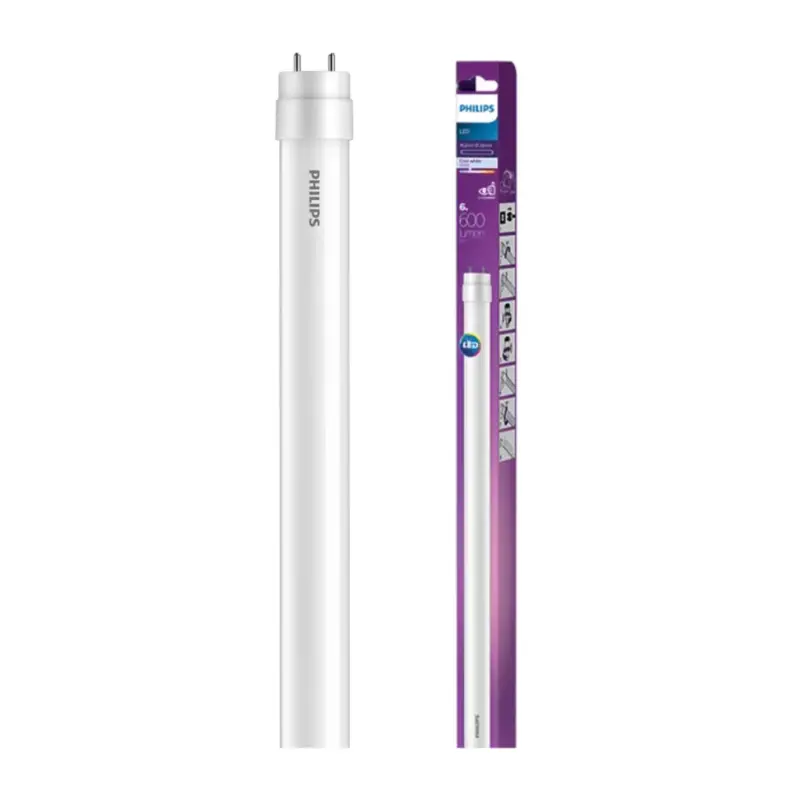 LED G13 fénycső 6W = 15W 600lm 4000K semleges 240° 45cm PHILIPS Olcsó
