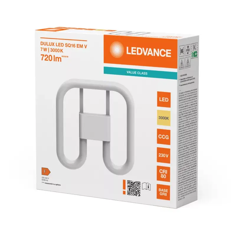 Olcsóbb LED izzó DULUX GR8 7W = 16W 720lm 3000K meleg fehér LEDVANCE