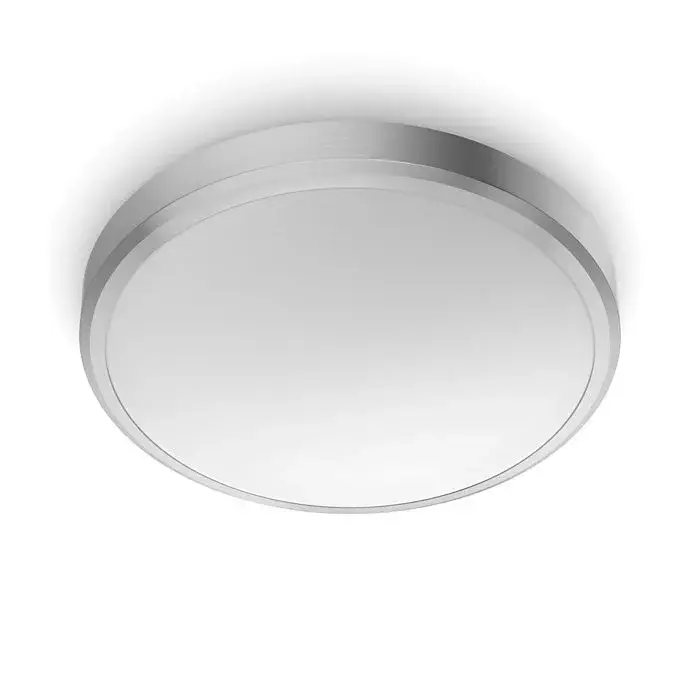 LED mennyezeti lámpa, felületre szerelhető DORIS 17W 2700K IP44 31cm szatén PHILIPS Kedvezmény