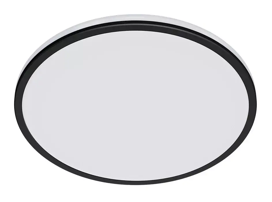 Csak ma LED mennyezeti lámpa, felületre szerelhető OZZIET 18W 2700K 30cm fekete kerek / ovális PHILIPS
