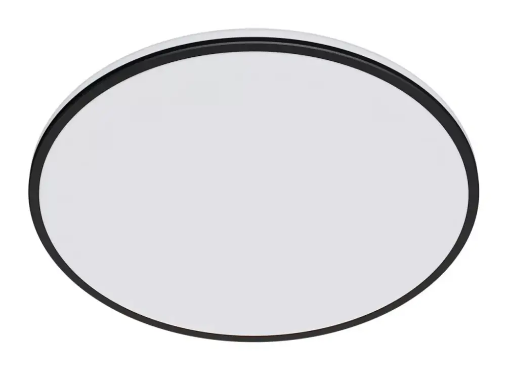 LED mennyezeti lámpa, felületre szerelhető OZZIET 22W 2700K 40cm fekete kerek / ovális PHILIPS Kiárusítás