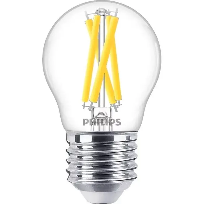Csak ma LED izzó gömb E27 P45 5,9W = 60W 806lm 2700 meleg izzószál PHILIPS szabályozható