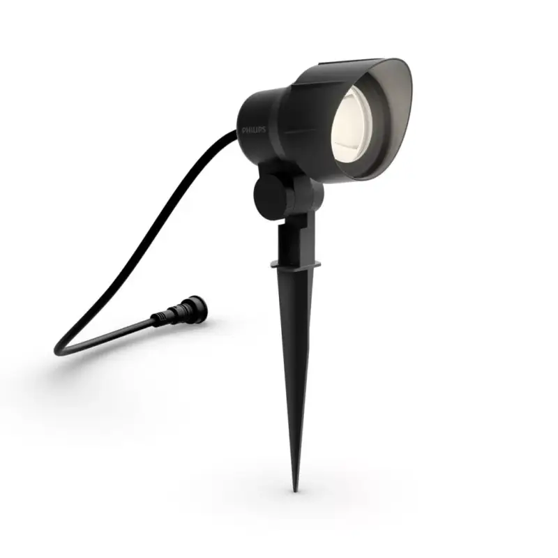 Gyors szállítás Kerti LED lámpa kültéri SPOT BL GardenLink 6W 12V 4000K IP44 mozgatható dugaszolható PHILIPS