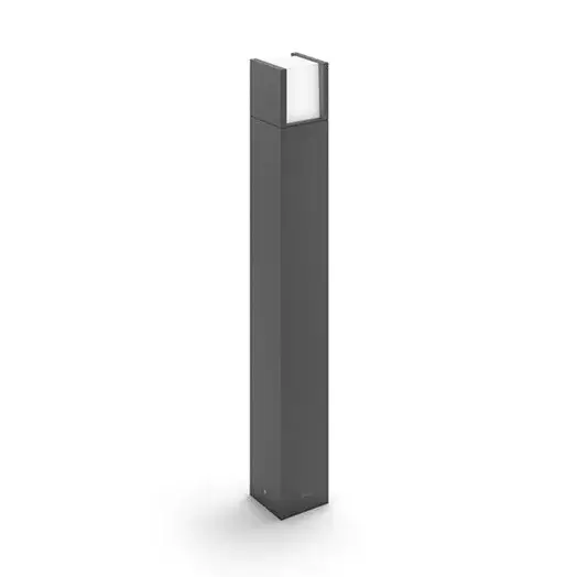 Korlátozott ajánlat LED kerti lámpa kültéri ARBOR myGarden 3,8W 3000K IP44 oszlop 77cm antracit PHILIPS