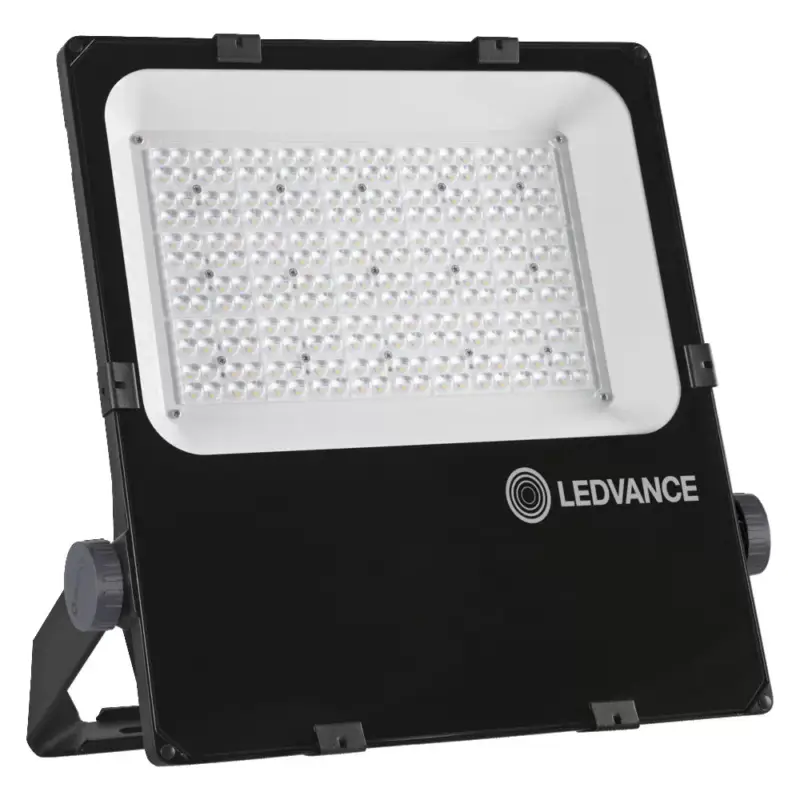 Olcsó LED reflektor kültéri spotlámpa 200W 24800lm 3000K IP66 fekete reflektor Ledvance