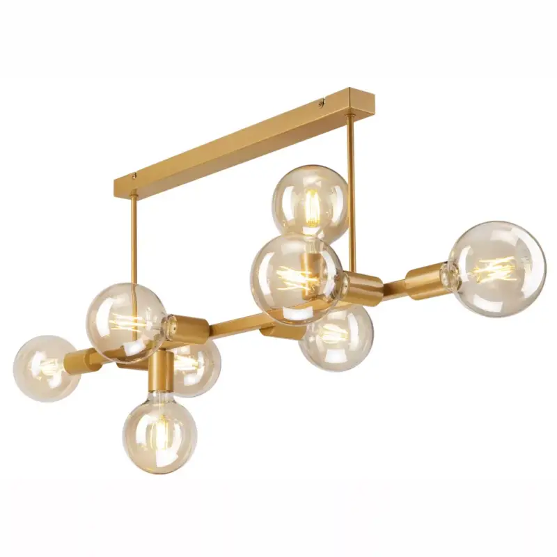 Akció Mennyezeti lámpa ASTRID 8xE27 Gold Glamour LM-8.146 Lamkur