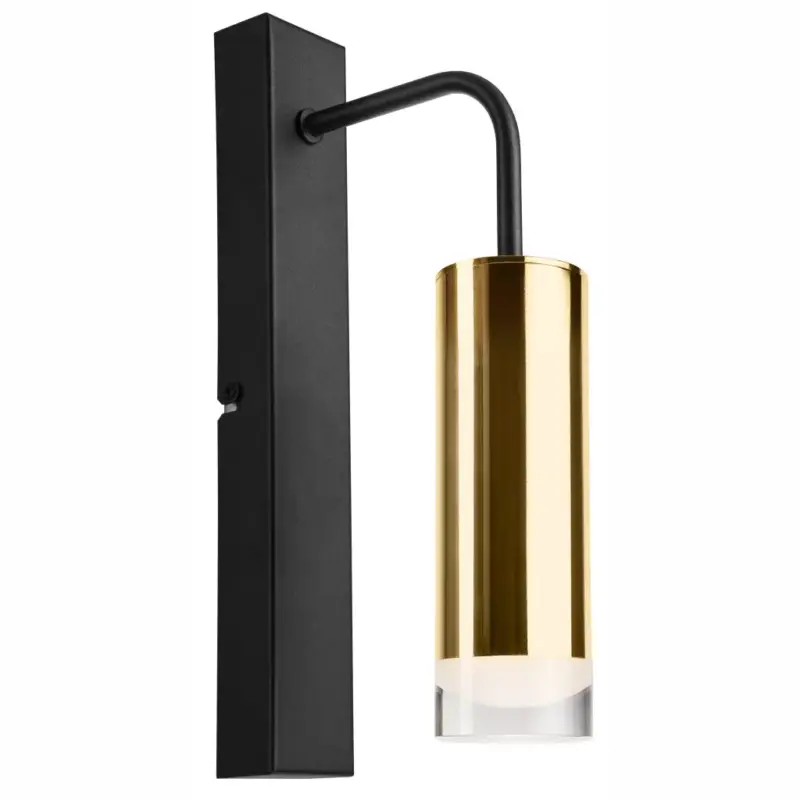 Azonnal elérhető Fali lámpa égő DIEGO E27 Black Gold KM-1.124 Lamkur