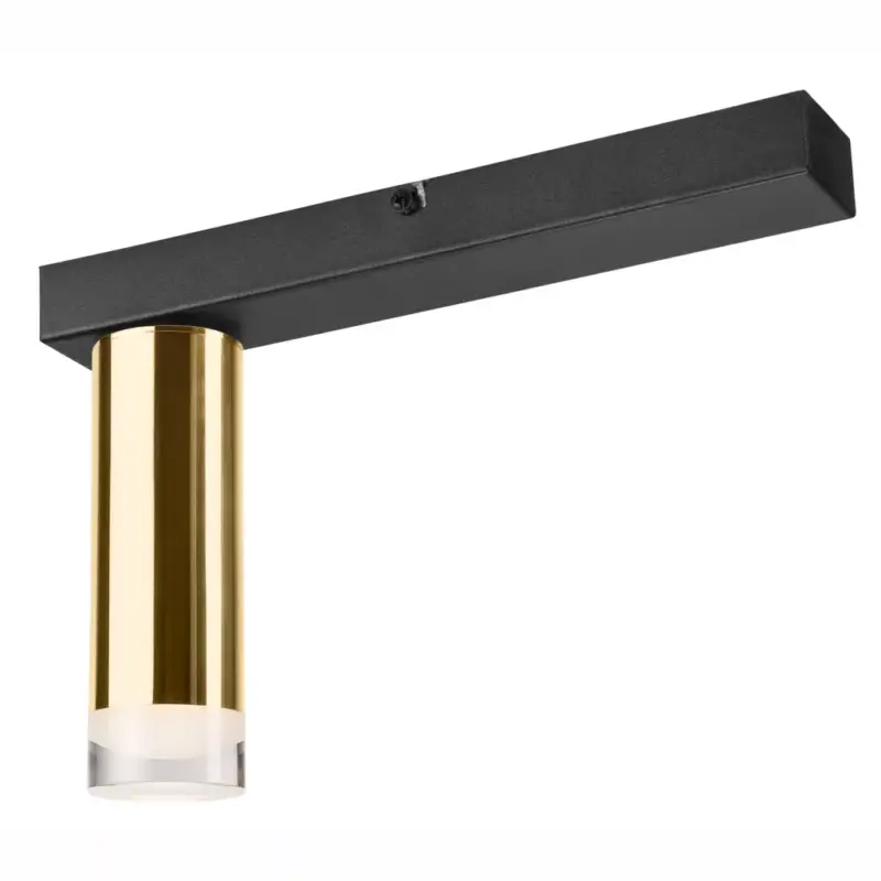 Végkiárusítás Mennyezeti lámpa DIEGO E27 Black Gold LM-1.124/A Lamkur