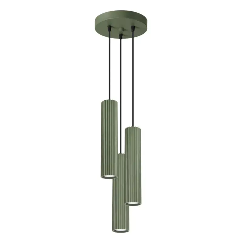 Mennyezeti Lámpa Függő Cső Spot 3x GU10 Olive Karbon Deep Space SL.1614 Sollux Legjobb ár