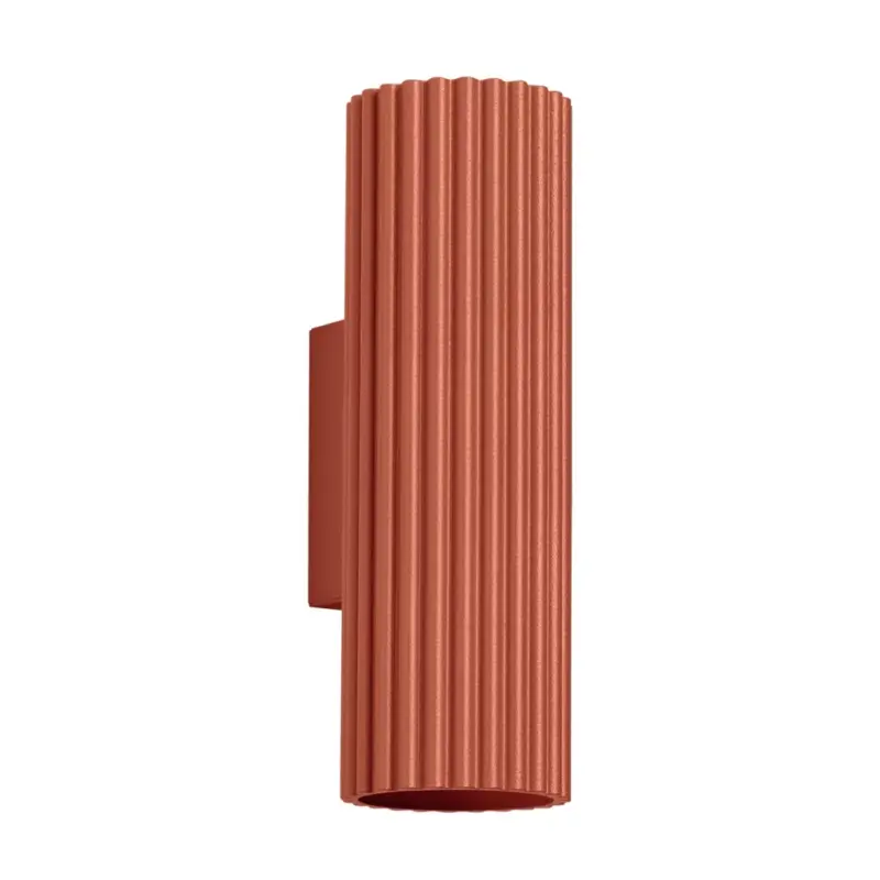 Nézd meg most Fali Lámpa Sconce Reflektor Cső Spot 2x GU10 Vörös Okker Karbon Deep Space SL.1655 Sollux
