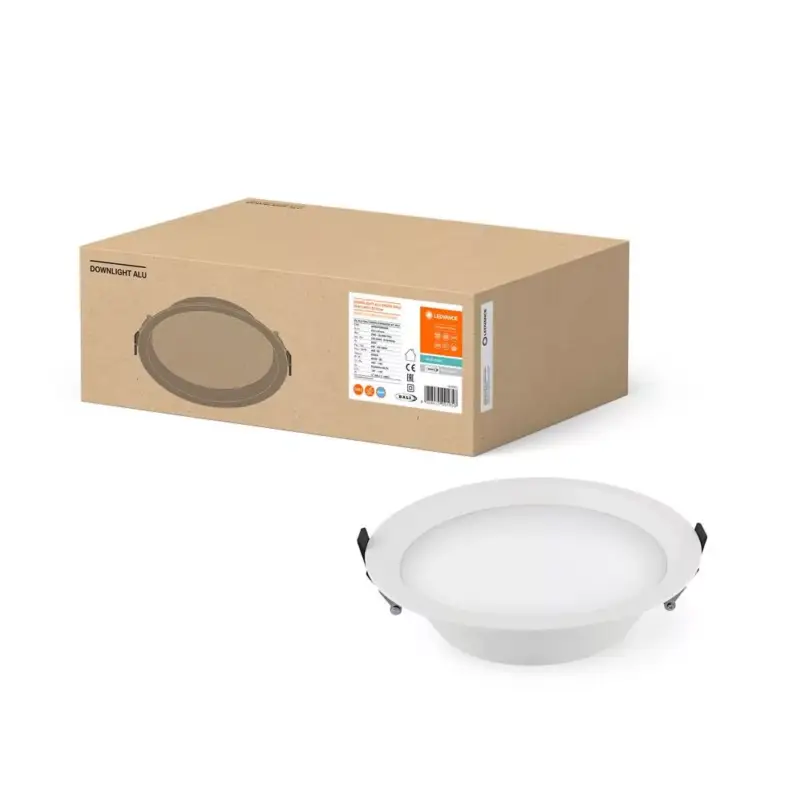 Prémium LED panel süllyesztett spotlámpa 25W 2370lm 6500K hideg fényerejű, szabályozható fehér spotlámpa Ledvance