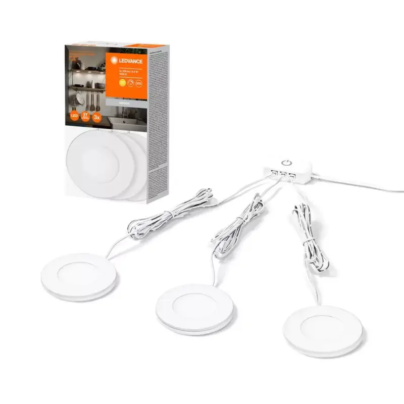 Szuper akció LED Panel Süllyesztett Spotlámpa 8.5W 390lm CCT Spot Fehér Mágnes Ledvance