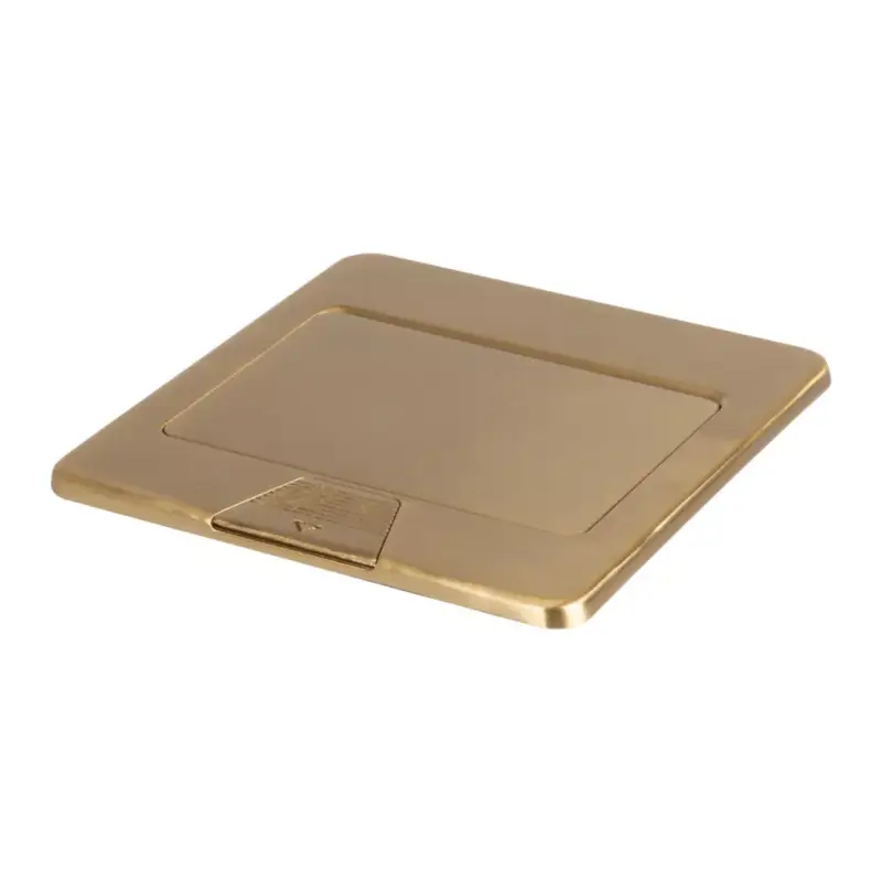 Bestseller BIURO+ Sárgaréz Padlódoboz 12x12cm KANLUX