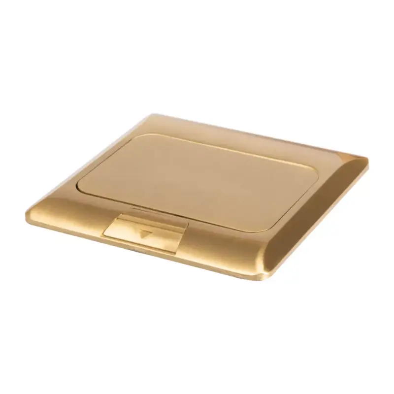 Expressz kézbesítés BIURO+ Padlódoboz 12x12cm Sárgaréz KANLUX