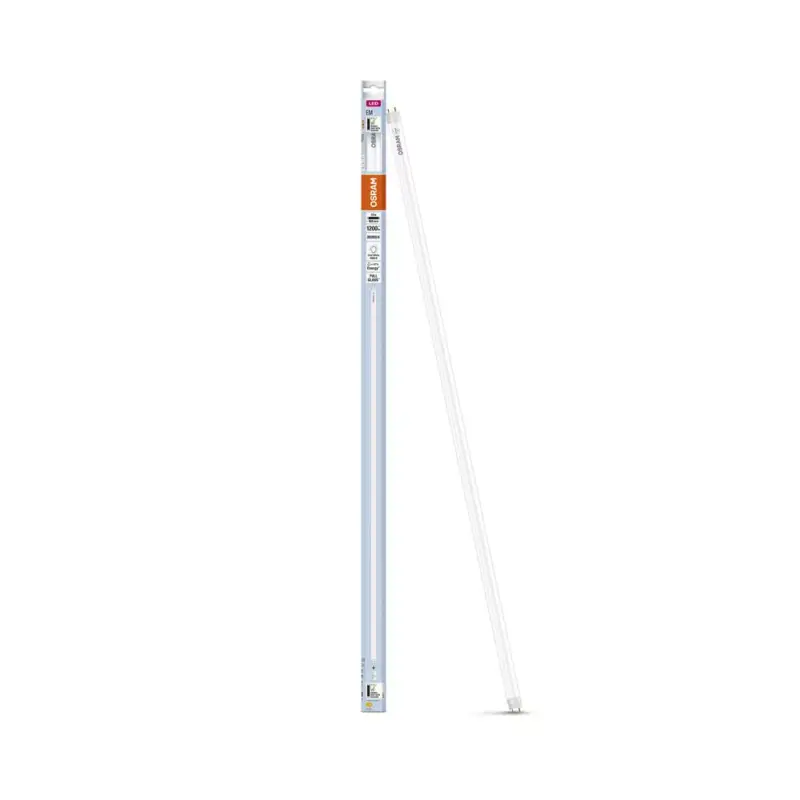 Azonnal elérhető LED fénycső G13 T8 10W = 30W 1200lm 4000K Semleges 190° 90cm LED TUBE EM Osram