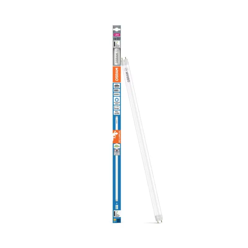 Ajánlat LED fénycső G13 T8 6.6W = 18W 800lm 6500K Hideg CRI>95 190° 60cm LED cső EM BIO-LUMILUX Osram