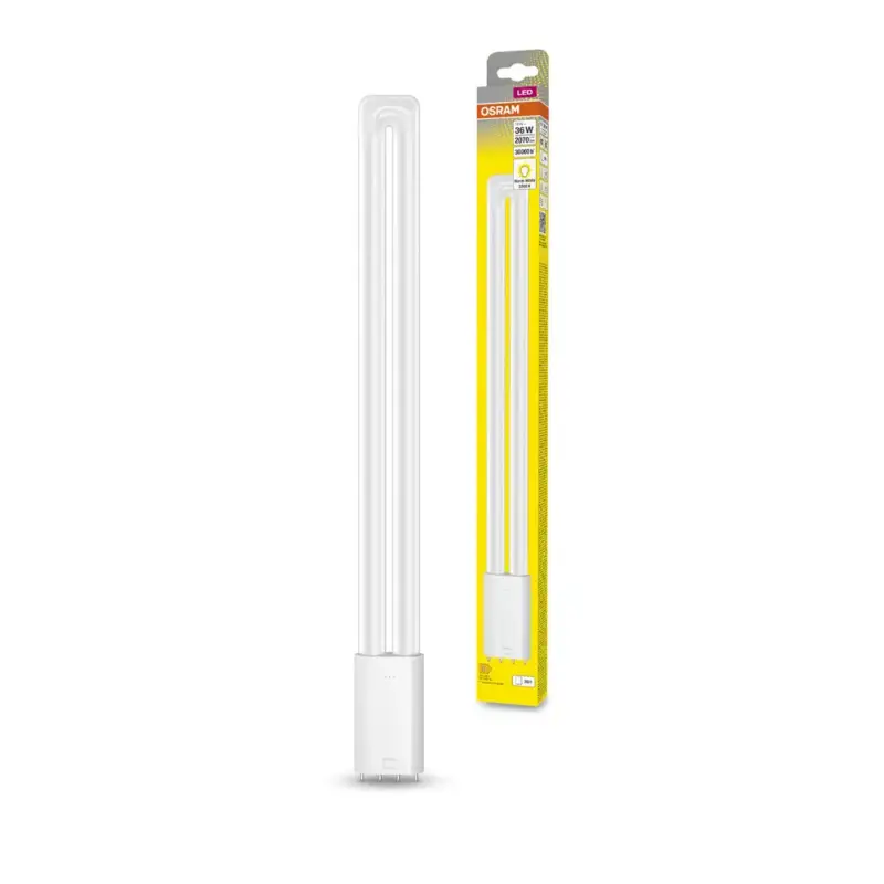 Legjobb ár LED fénycső, egyoldalas, 2G11, 18W = 36W, 2070lm, 3000K, meleg, 140°, DULUX LED L HF és AC, Osram