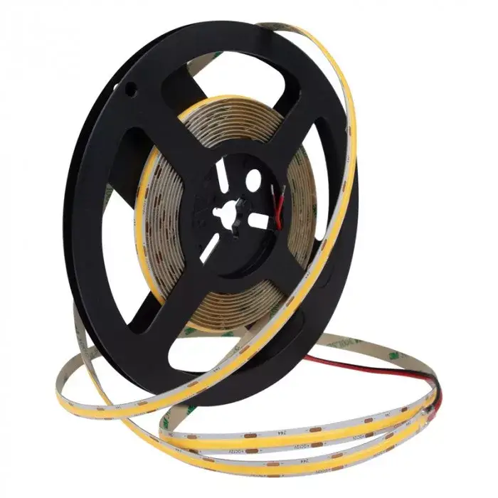 LED szalag COB 9W/m 990lm/m 480LED/m 12V 6000K Hideg IP20 Tekercs 5m Ecolight Kedvezményes ár